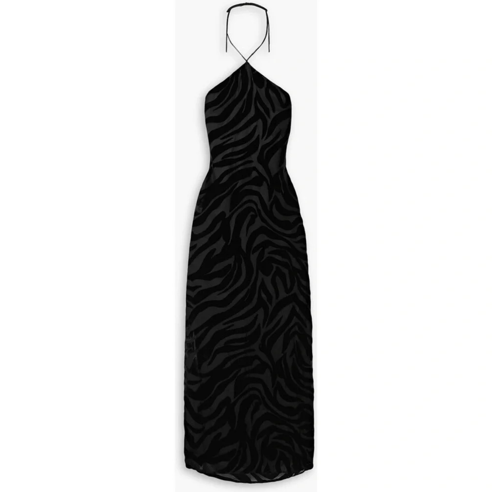 Anine Bing Leanne NWT Dress Black Velvet